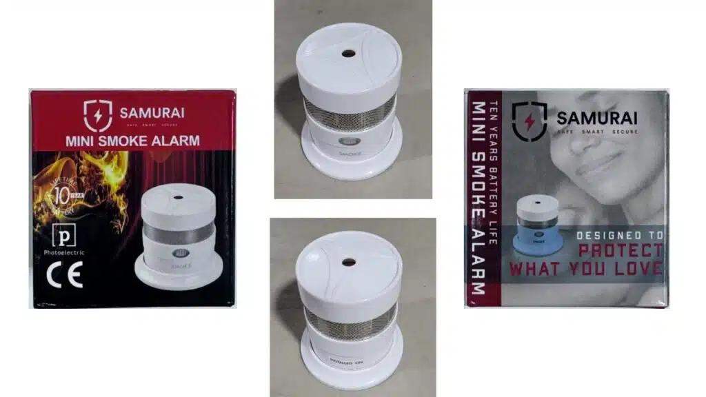 Samurai Mini Smoke Alarms