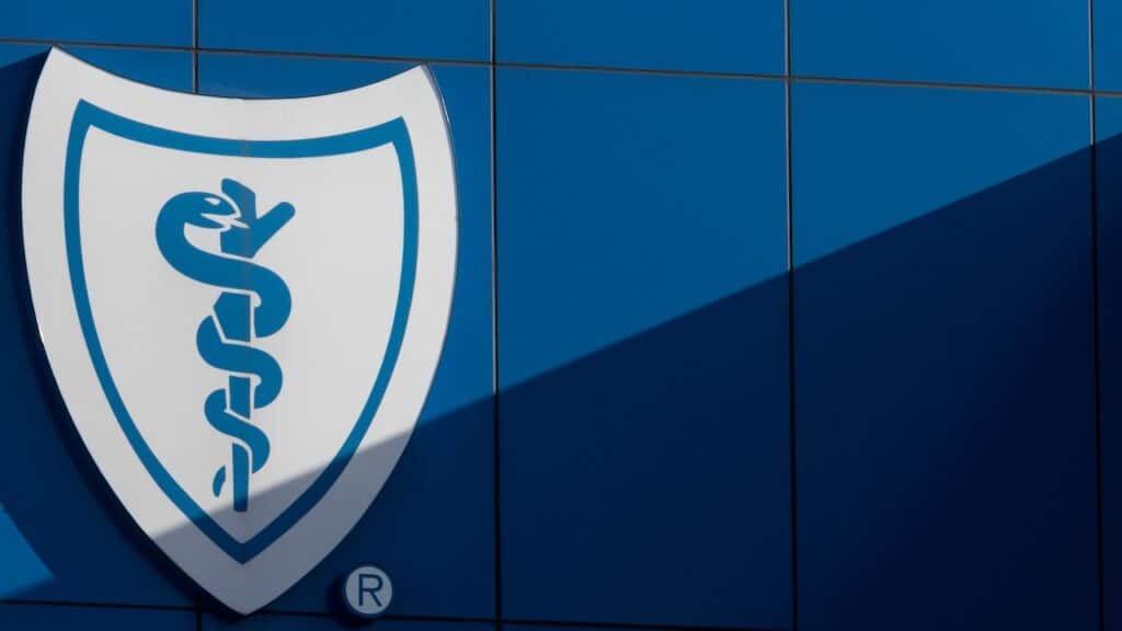 Blue Shield signage