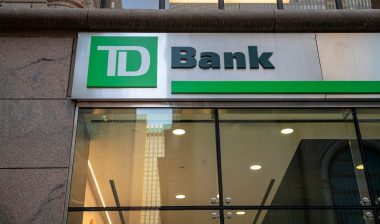This image captures the exterior signage of a TD Bank branch, representing TD Bank Credit Card Cash Advances class action lawsuit.