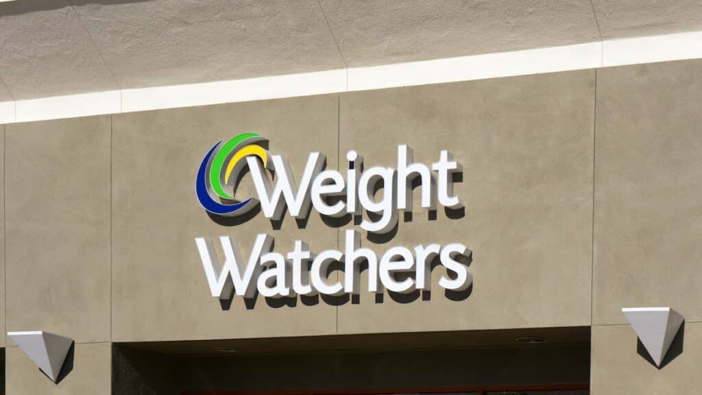 Weight Watchers International exterior and sign.