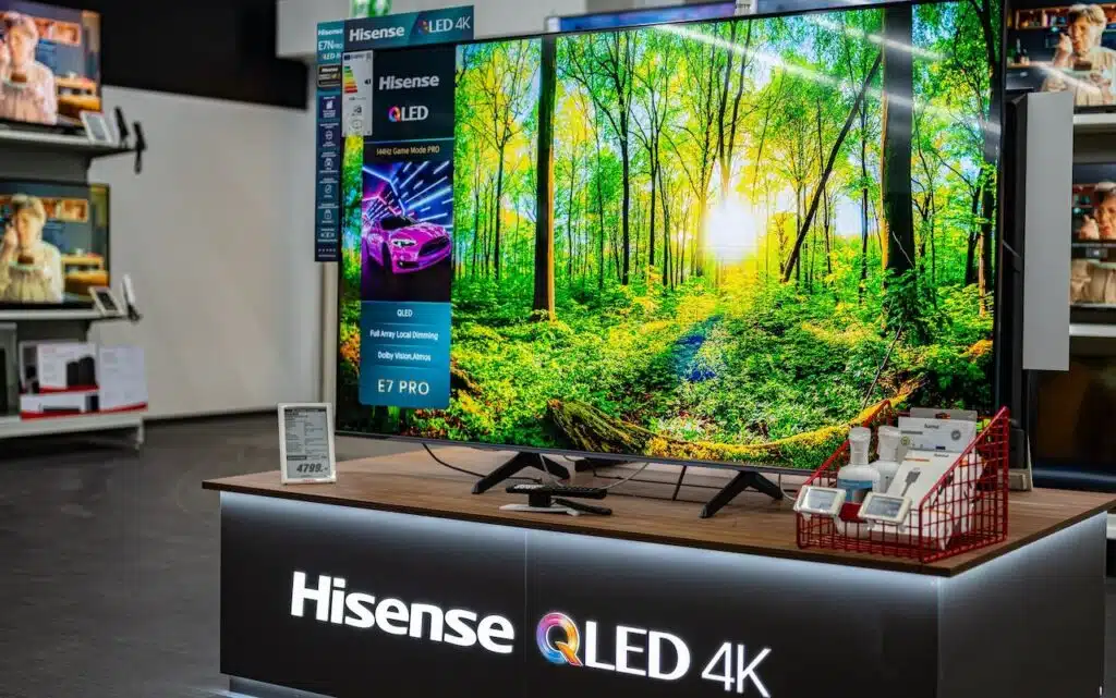 A new class action lawsuit alleges Hisense falsely advertises certain models of its televisions as containing QLED technology.