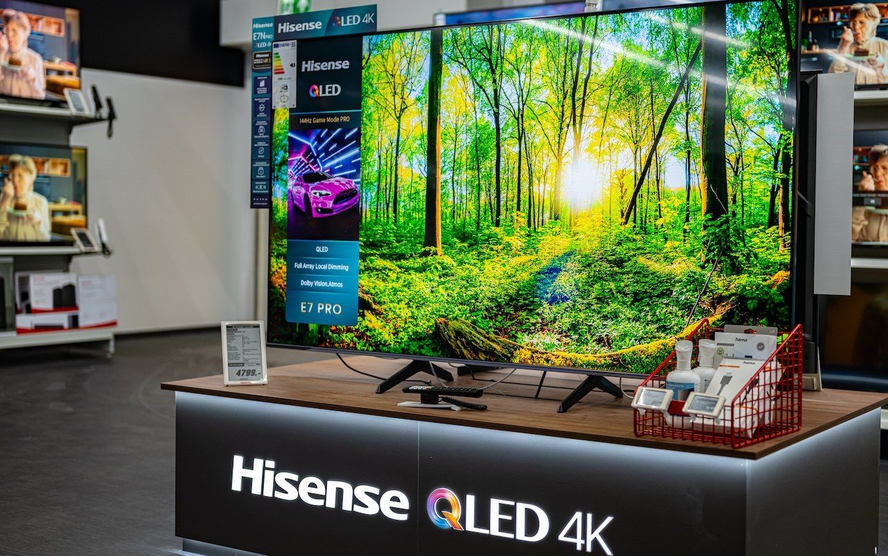 A new class action lawsuit alleges Hisense falsely advertises certain models of its televisions as containing QLED technology.