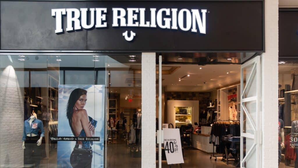 True Religion Brand Jeans is a North American clothing company established in December 2002 by Jeff Lubell and Kym Gold and based in Vernon, California