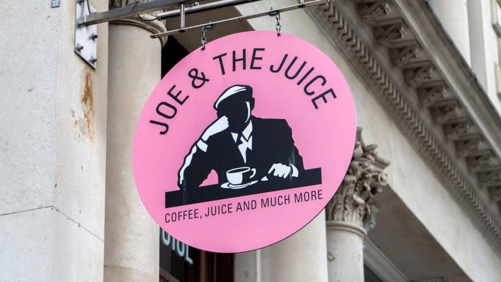 Joe and the Juice coffee shop and juice bar