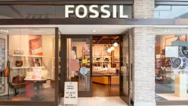 Fossil store at a mall in Orlando, Florida, USA. Fossil Group, Inc. is an American fashion designer and manufacturer.