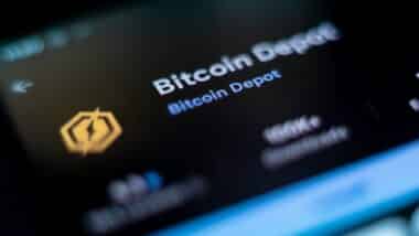 Bitcoin Depot Mobile Crypto Bitcoin Buying Investing App Fintech in Play Store on Screen