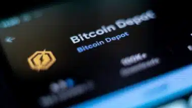 Bitcoin Depot Mobile Crypto Bitcoin Buying Investing App Fintech in Play Store on Screen