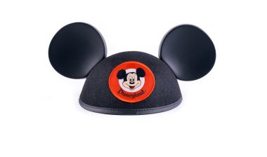 Isolated Disneyland Mickey ear hat.