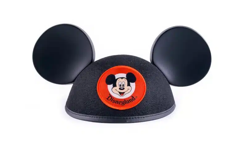 Isolated Disneyland Mickey ear hat.