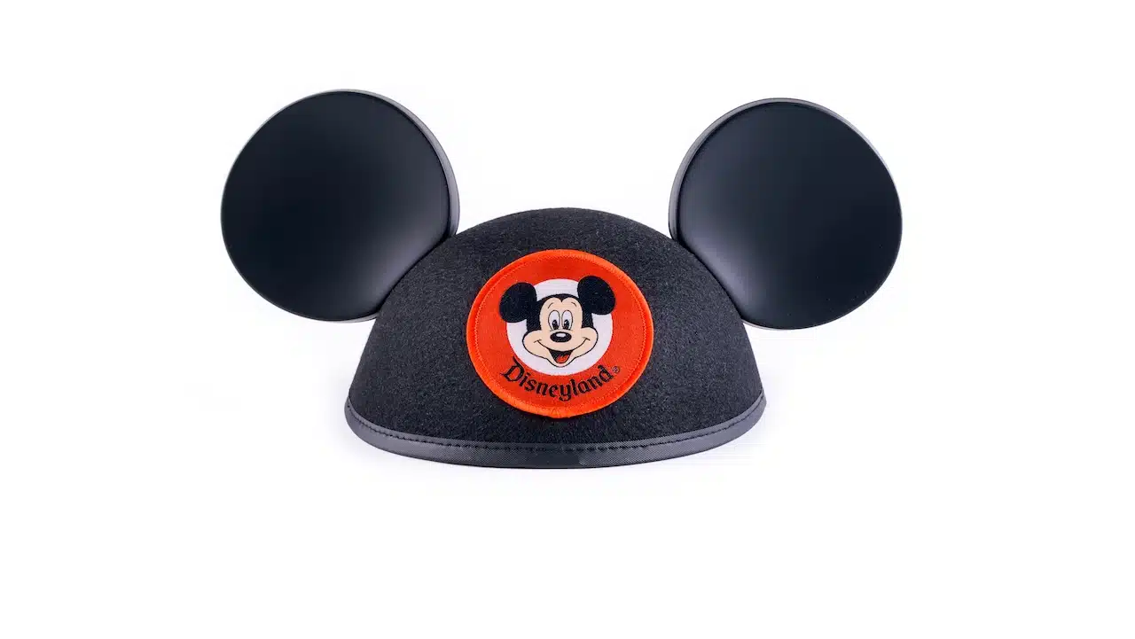 Isolated Disneyland Mickey ear hat.