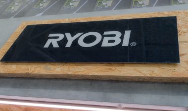 Ryobi tools logo sign and brand text