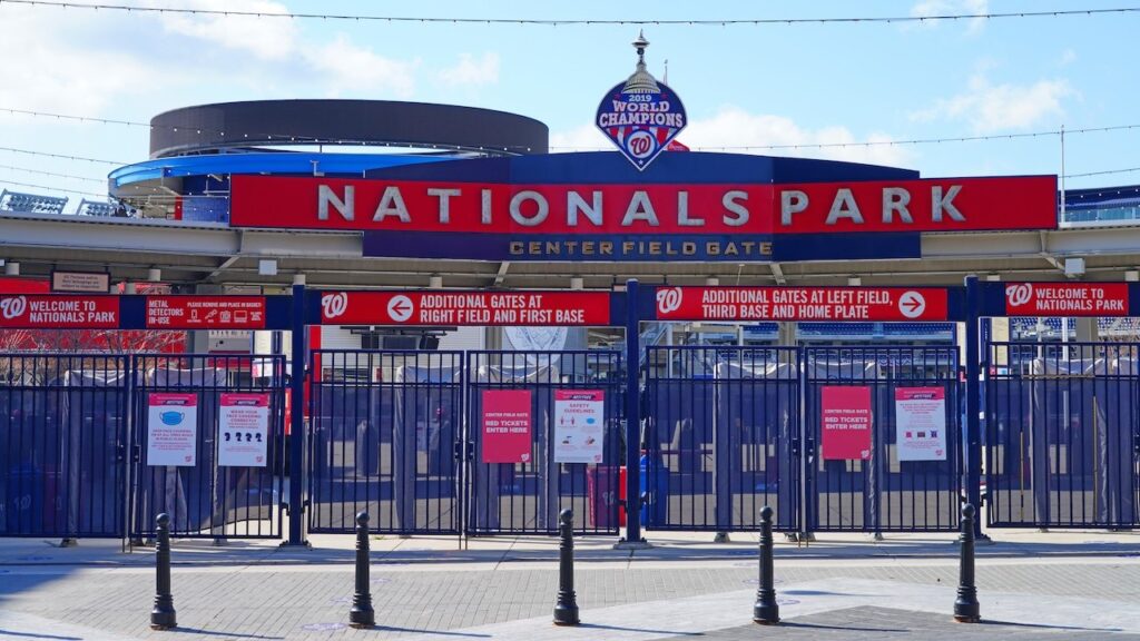 View of the Nationals Park