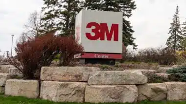 3M logo at its headquarters