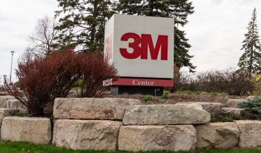 3M logo at its headquarters