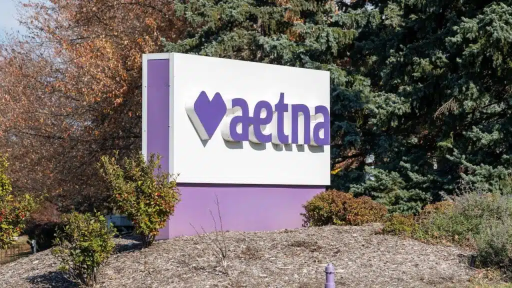 Aetna logo sign