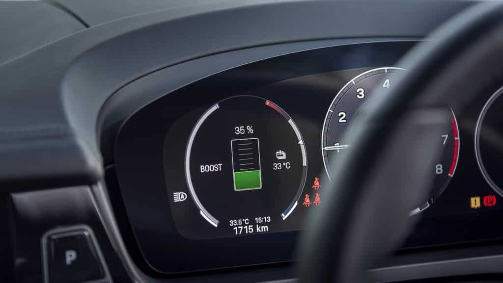 Porsche Taycan Charging Screen Display, electric car display, EV battery level indicator, charging status, car technology, sports car, supercar