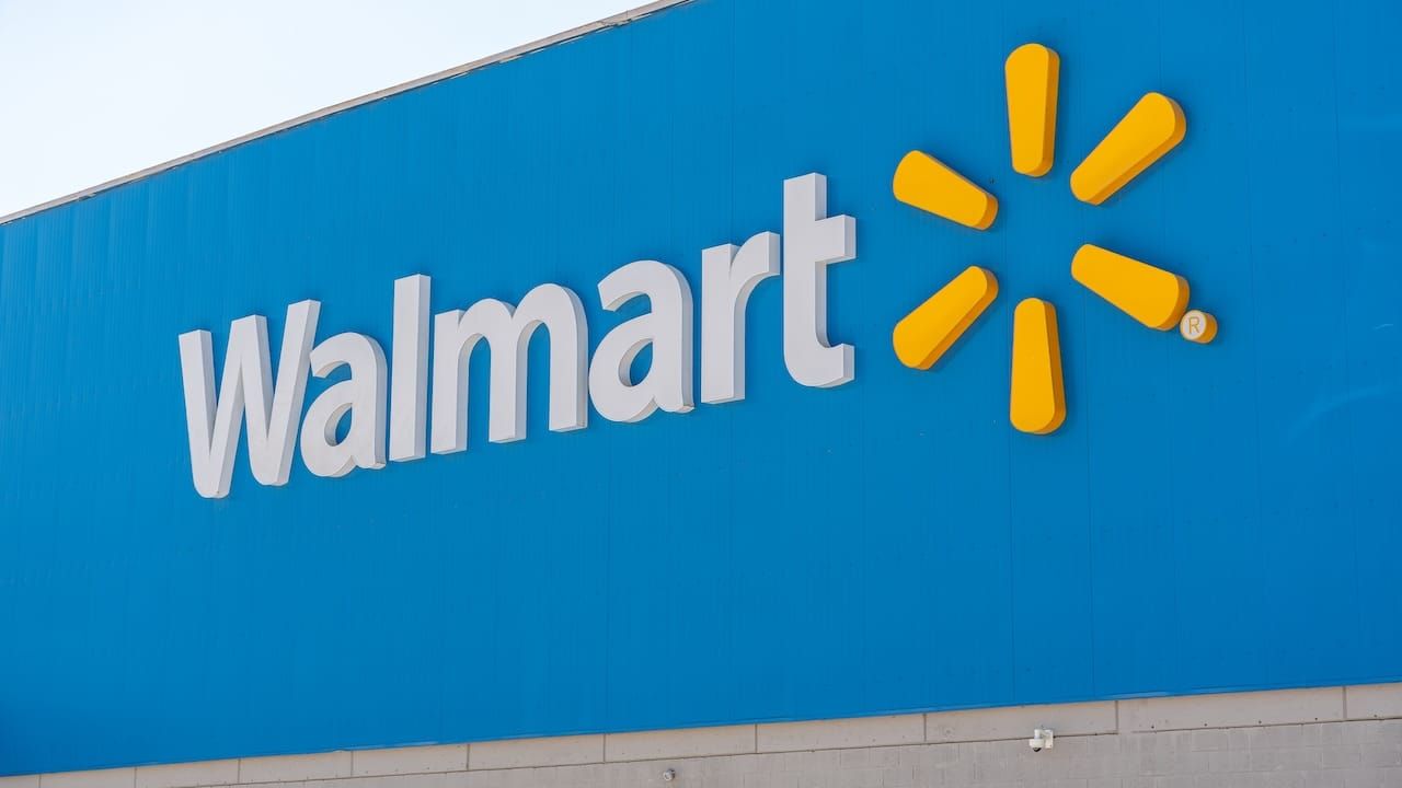 Walmart Supermarket Facade