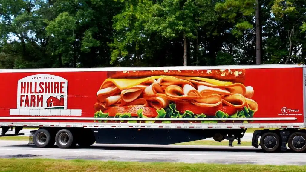 Tyson Foods Company Truck