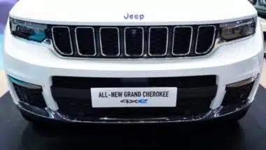 Jeep Cherokee on display