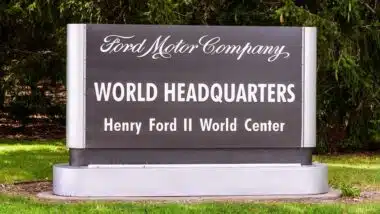 The "Henry Ford II World Center", administrative headquarters of Ford Motor Company.