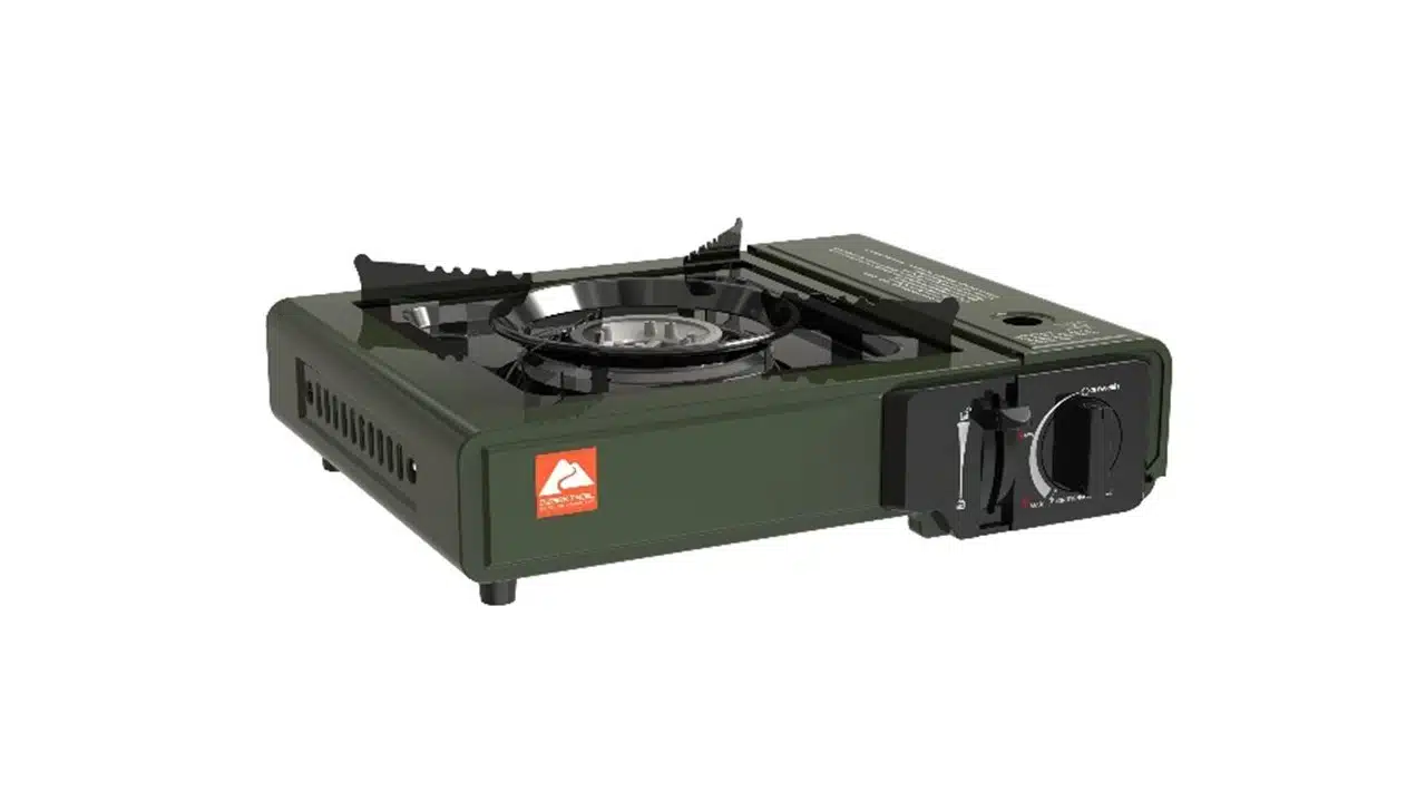Recalled Ozark Trail Tabletop 1-Burner Butane Camping Stove, model BG2247A1