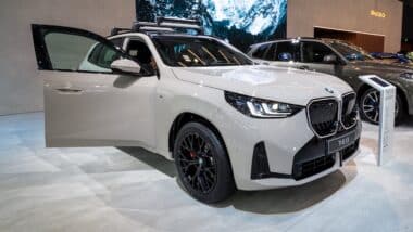 BMW X3 (2025) car at car show