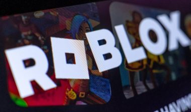 Roblox Logo on Screen Demo Display