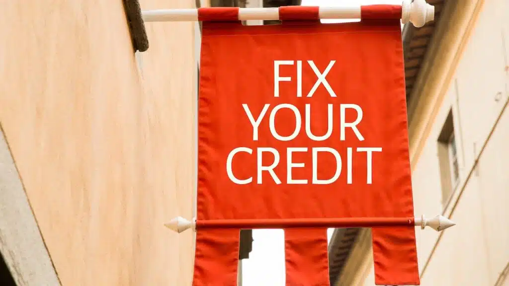 Fix Your Credit sign