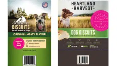 Country Vet Biscuits – Original Meaty Flavor and Heartland Harvest Dog Biscuits