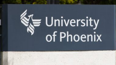 The University of Phoenix facility.