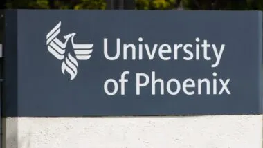 The University of Phoenix facility.