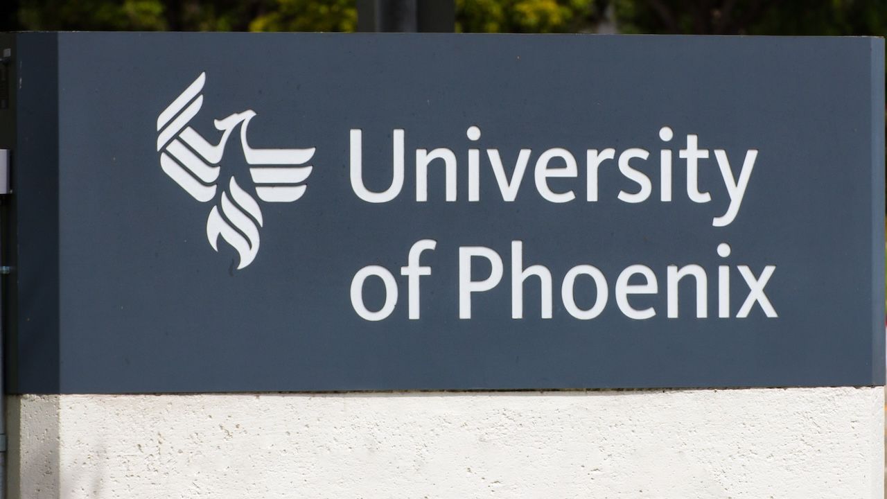 The University of Phoenix facility.