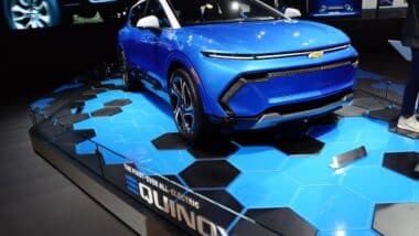 2024 Chevrolet Equinox EV at the New York International Auto Show