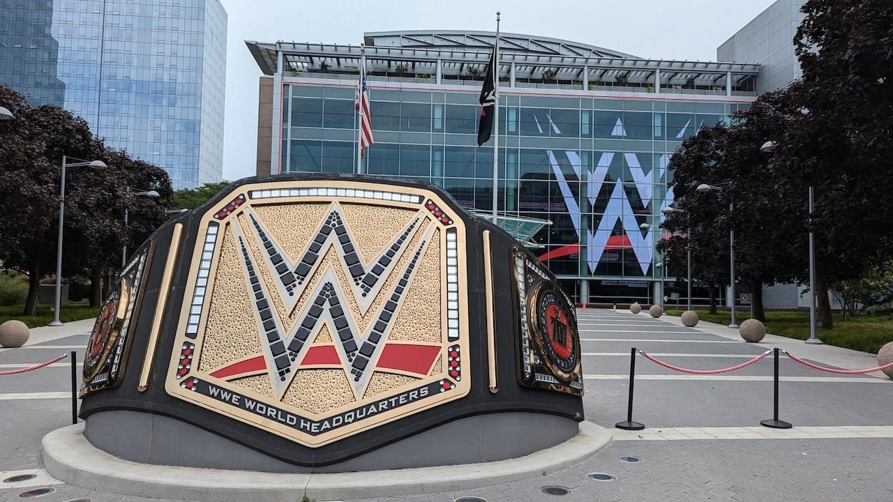 Exterior of the corporate headquarters of World Wrestling Entertainment