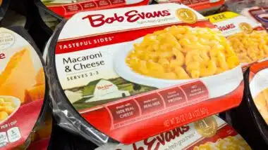 Bob Evans Macaroni and Cheese Dinner Side Food Cheesy Pasta