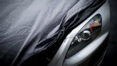 Wet car cover