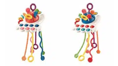 AiTuiTui Pull String Teething Toy