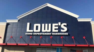 Main Entrance Of Lowe's Store