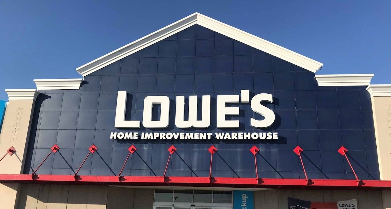 Main Entrance Of Lowe's Store
