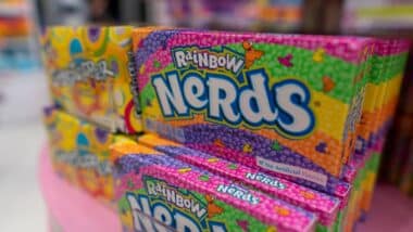 Boxes of Rainbow Nerds