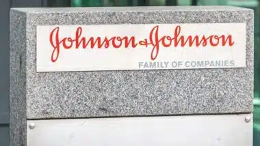 Johnson and Johnson signage