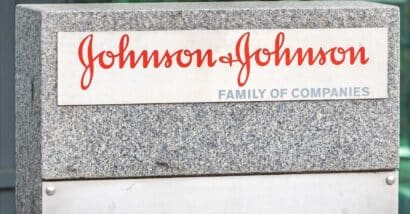 Johnson and Johnson signage