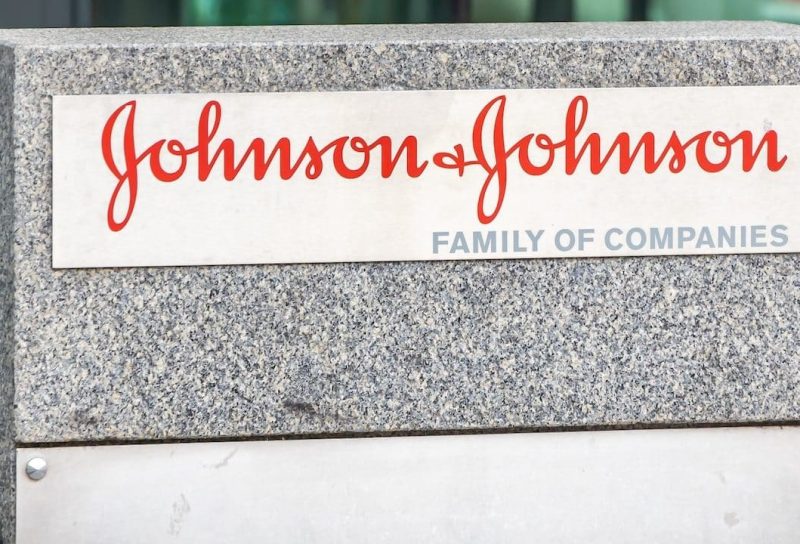 Johnson and Johnson signage