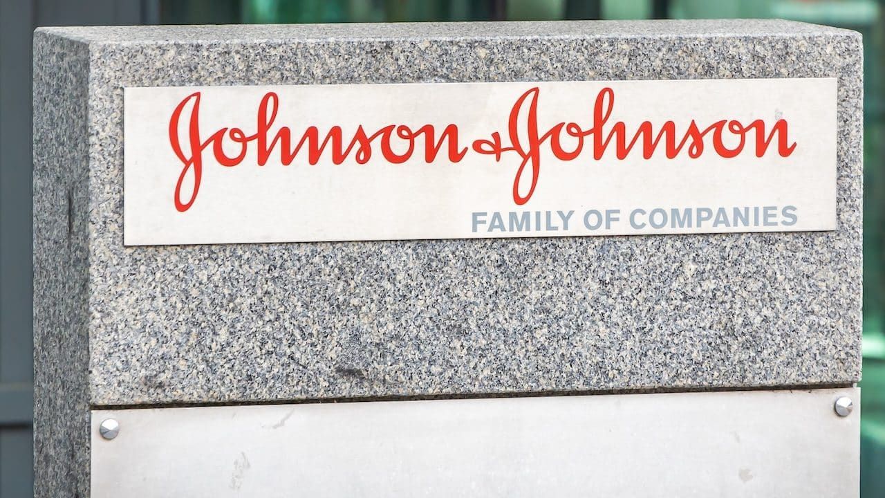 Johnson and Johnson signage