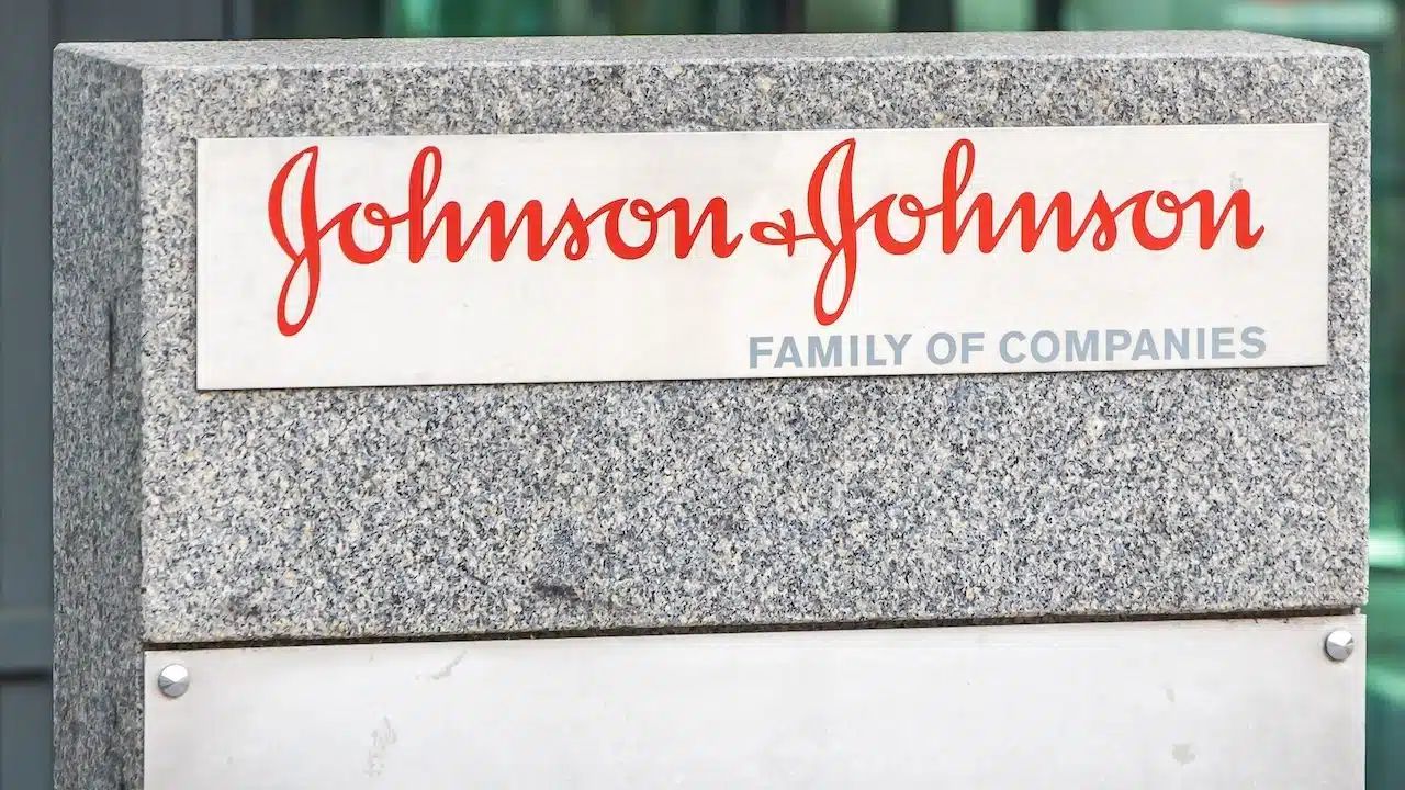 Johnson and Johnson signage