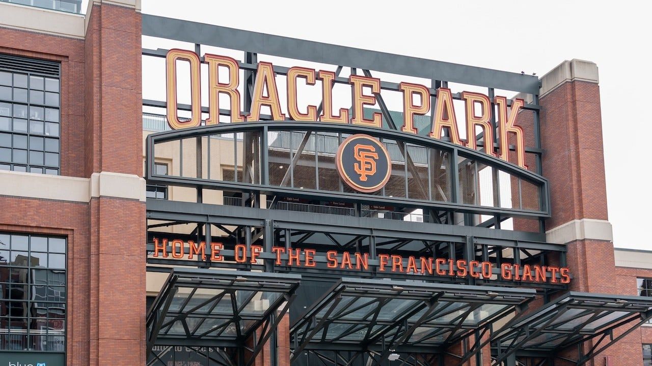 Oracle Park in San Francisco, California, USA