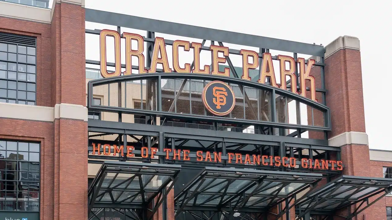 Oracle Park in San Francisco, California, USA