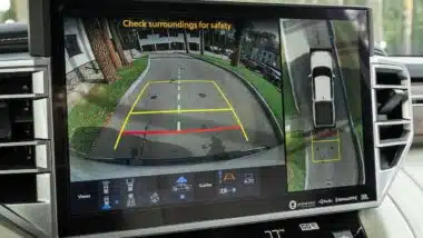 Toyota Tundra, everse camera with monitor,buttons