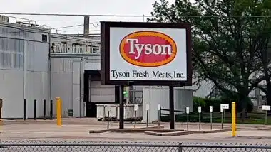 Tyson facility that produces a array of special product solutions of seasoned and marinated meat, pork and chicken