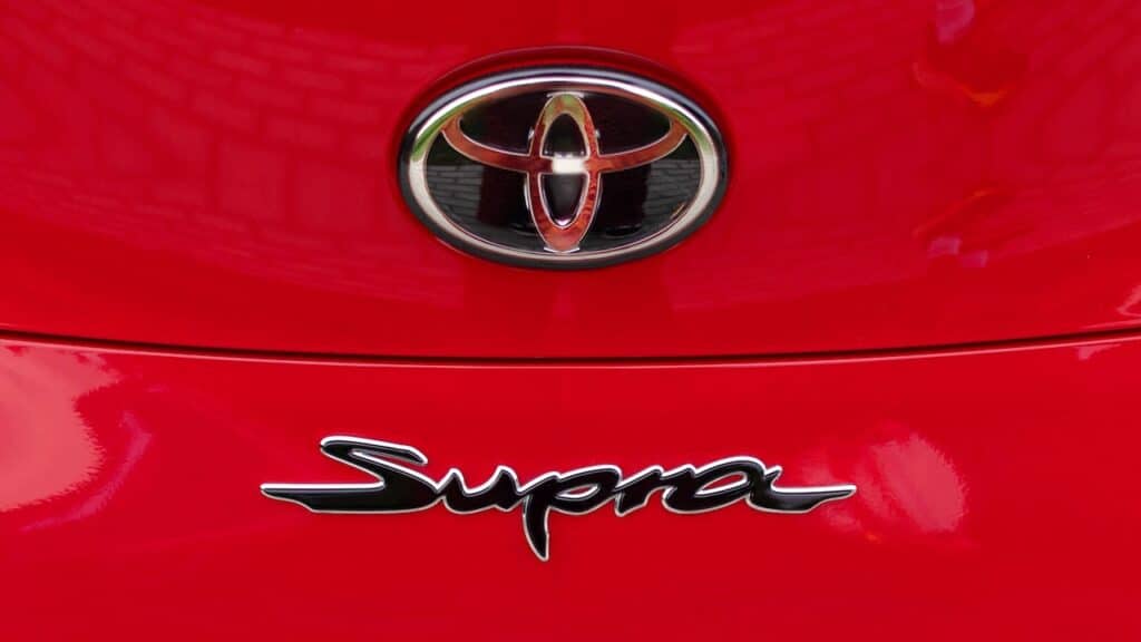BMW recall, Toyota Supra back view